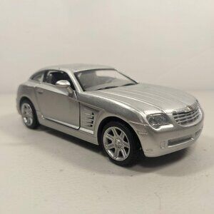 Chrysler Crossfire 1/32 Diecast model car 1:32 silver grey toy